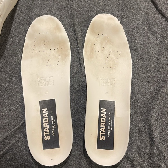 Golden Goose White Leather Sneakers - Picture 15 of 17